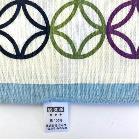 Yokohama Nassen 100% Cotton Handkerchief - Picture 2 of 6